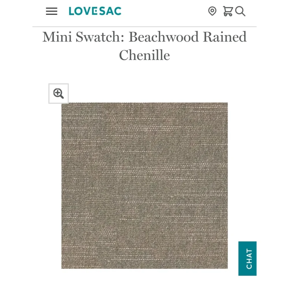 Lovesac Beachwood reined chenille standard side Covers